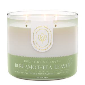 Bergamot & Tea Leaves Aromatherapy 3-Wick Candle