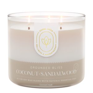 Coconut & Sandalwood Aromatherapy 3-Wick Candle